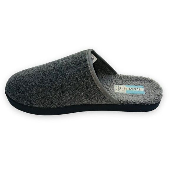 Toms Harbor Slip-on Slippers Grey Men's 10 - Picture 6 of 10